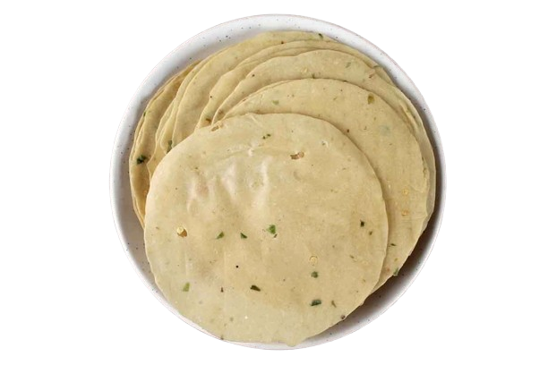 Green Garlic Papad